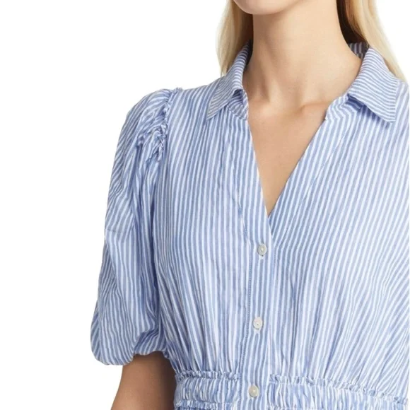 LILLY PULITZER Tassie Midi Dress Blue Style 013136 SZ 16 - Picture 5 of 15